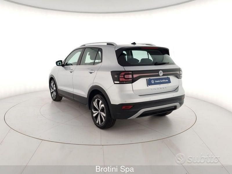 Usata VW T-Cross Advance 116 CV (85 kW) 2020 Argento SUV
