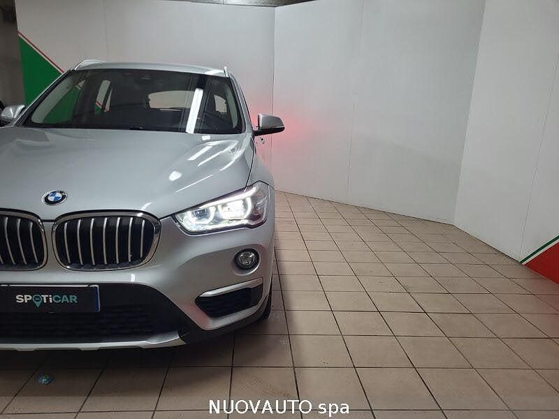 Usata BMW X1 Advantage 150 CV (110 kW) 2018 Argento SUV