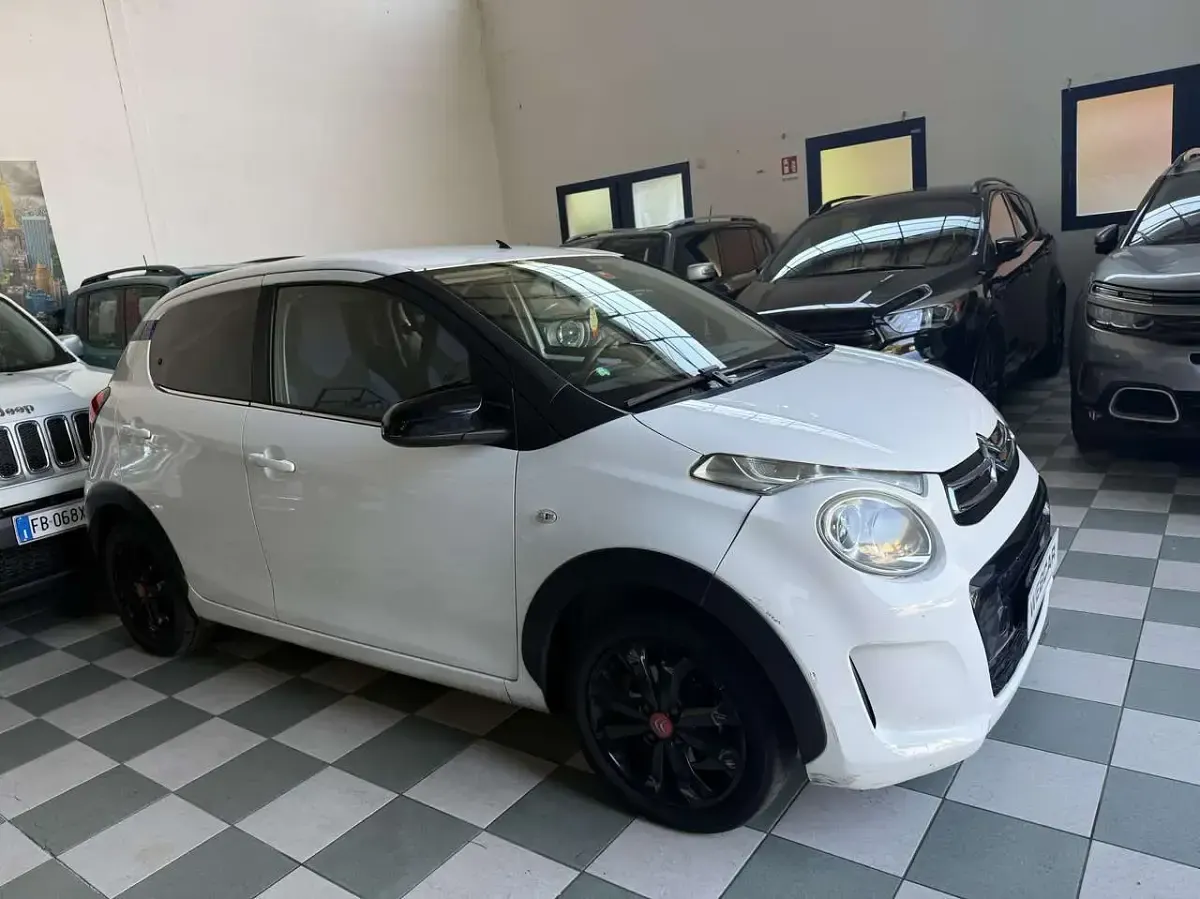 Usata Citroën C1 72 CV (52 kW) 2018 Bianco Utilitaria