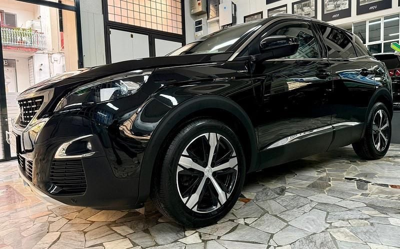 Usata Peugeot 3008 GT-line 131 CV (96 kW) 2019 Nero SUV