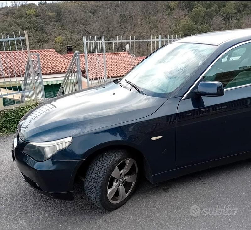 Usata BMW 525 2005 Blu Berlina