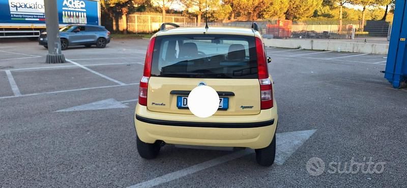 Usata Fiat Panda 2007 Giallo Utilitaria