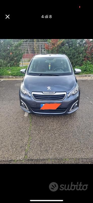 Usata Peugeot 108 Allure 82 CV (60 kW) 2017 Grigio Utilitaria