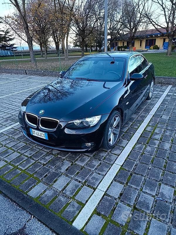 Usata BMW 320 Cabriolet 170 CV (125 kW) 2009 Nero Cabrio