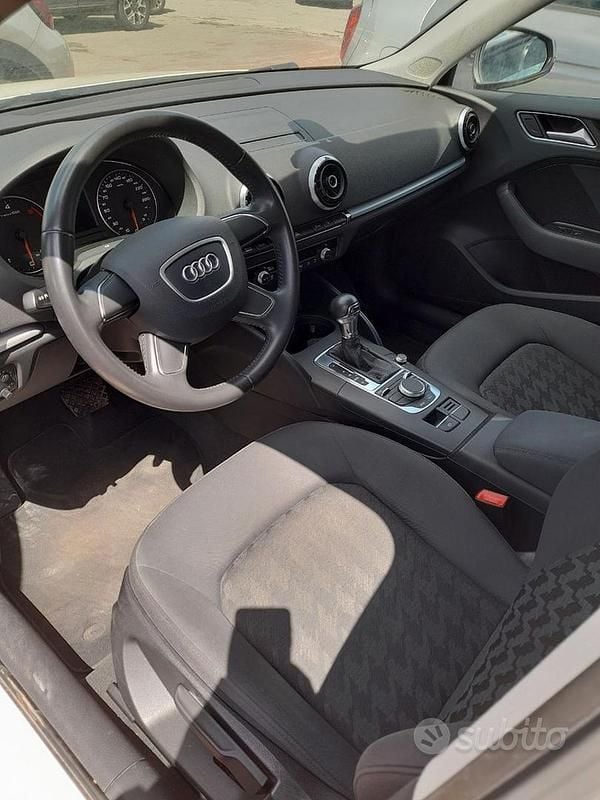 Usata Audi A3 Sport 2014 Bianco Berlina