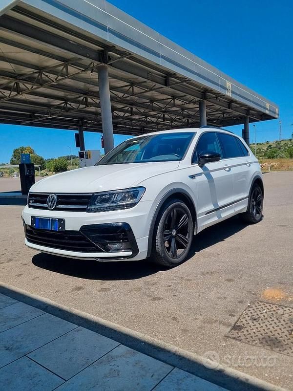 Usata VW Tiguan 115 CV (84 kW) 2019 Bianco SUV