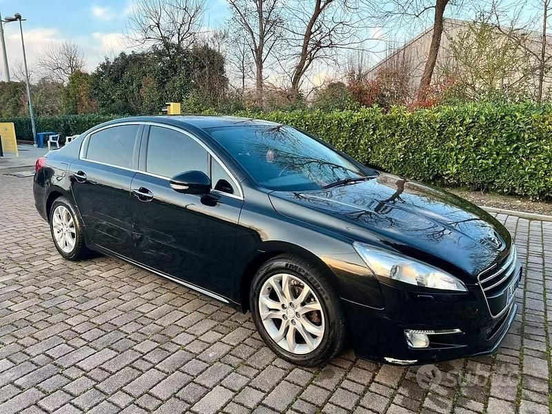 Usata Peugeot 508 140 CV (102 kW) 2011 Nero Berlina