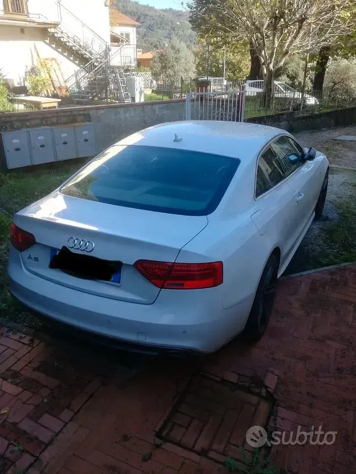 Usata Audi A5 204 CV (150 kW) 2012 Bianco Coupé
