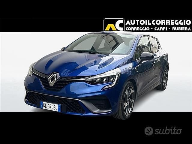Usata Renault Clio V RS Line 140 CV (102 kW) 2022 Blu chiaro Berlina