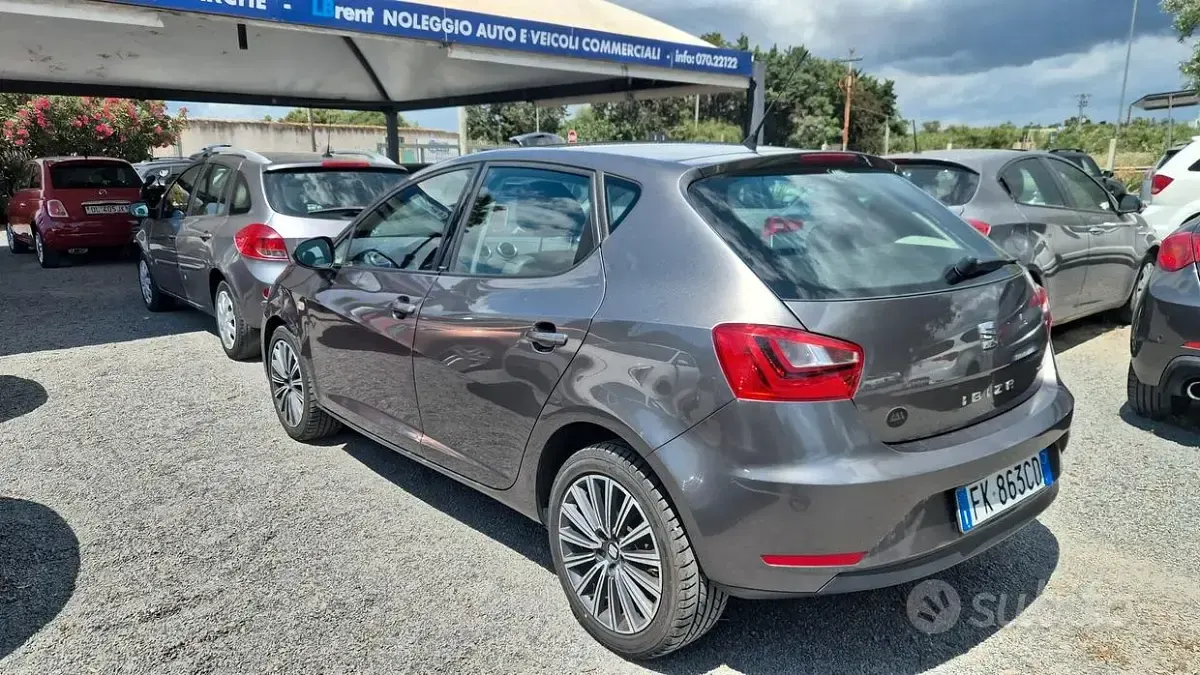 Usata Seat Ibiza 90 CV (66 kW) 2017 Grigio Berlina