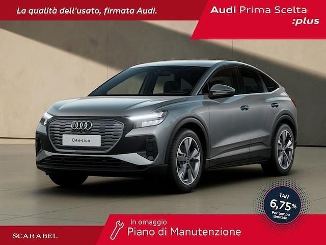 Grigio tifone metallizzato Usata 2024 Audi Q4 e-tron Business SUV | 55.900 € - Immagine 1/4