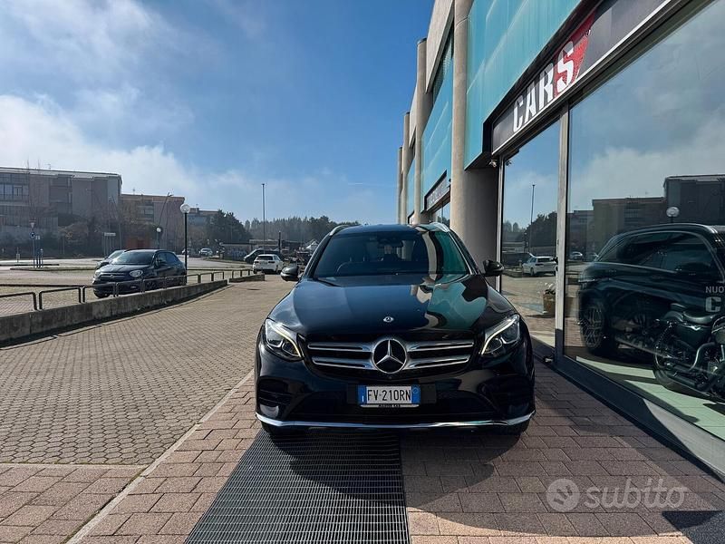 Usata Mercedes GLC220 Premium 170 CV (125 kW) 2018 Nero SUV