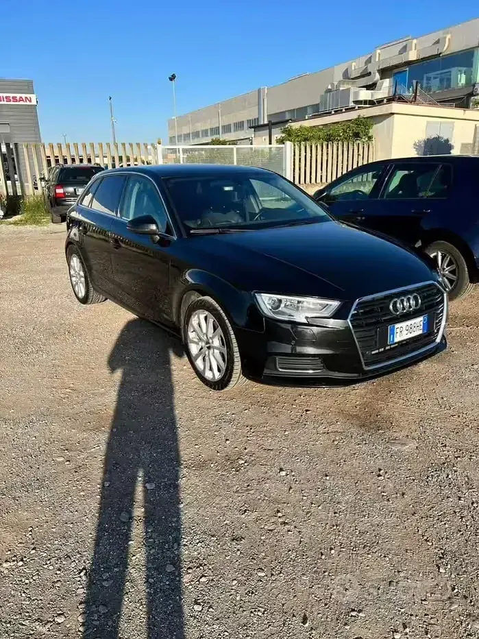 Usata Audi A3 110 CV (80 kW) 2016 Nero Berlina
