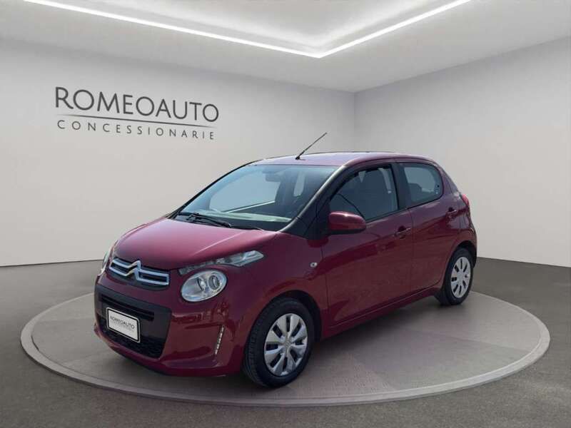 Rosso pastello Usata 2018 Citroën C1 Live Due volumi | 8900 € (Buon prezzo) - Immagine 1/4
