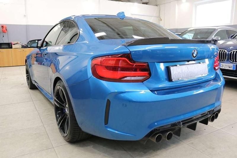 Usata BMW M2 Efficient Dynamics 370 CV (272 kW) 2019 Blu Coupé