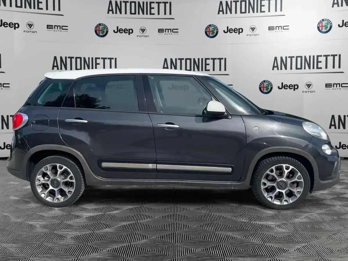Usata Fiat 500L Trekking 120 CV (88 kW) 2016 Grigio Monovolume