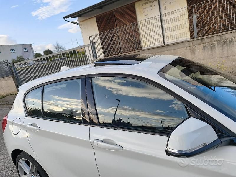 Usata BMW 120 M Sport 190 CV (139 kW) 2016 Bianco Utilitaria