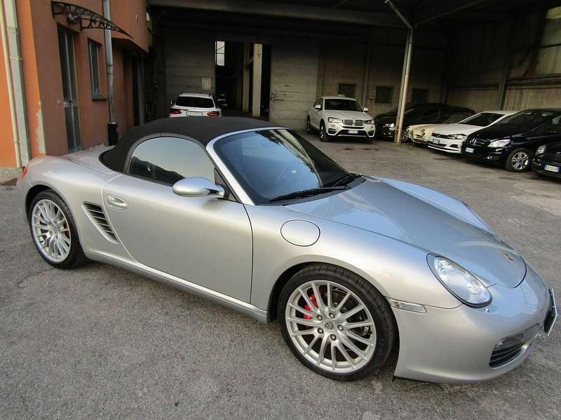 Usata Porsche Boxster 295 CV (216 kW) 2007 Argento metallizzato Cabrio