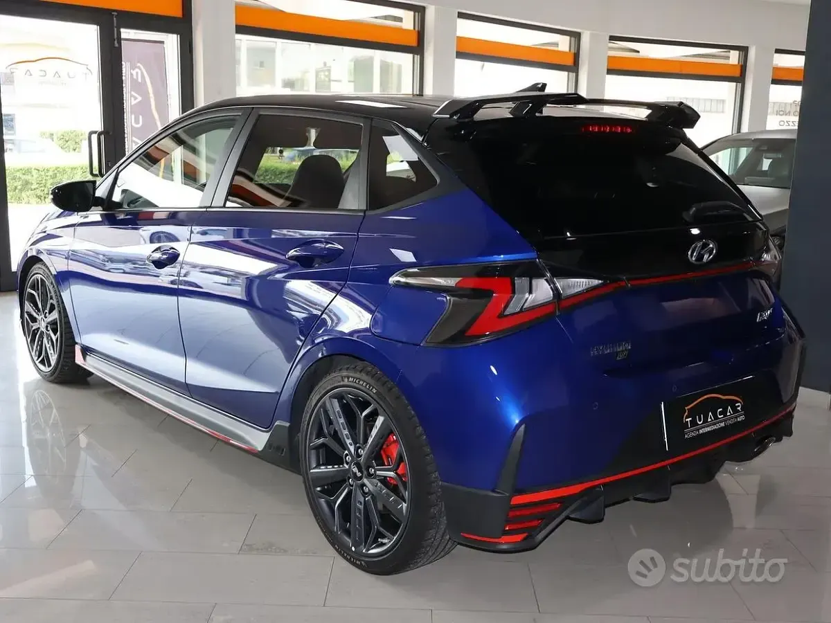 Usata Hyundai i20 N Performance 204 CV (150 kW) 2022 Blu/azzurro Utilitaria
