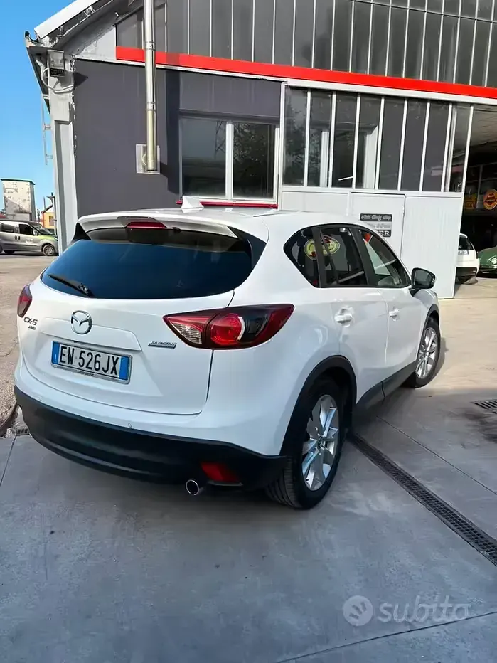 Usata Mazda CX-5 175 CV (128 kW) 2014 Bianco SUV