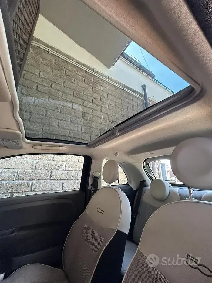 Usata Fiat 500 95 CV (69 kW) 2015 Blu Berlina