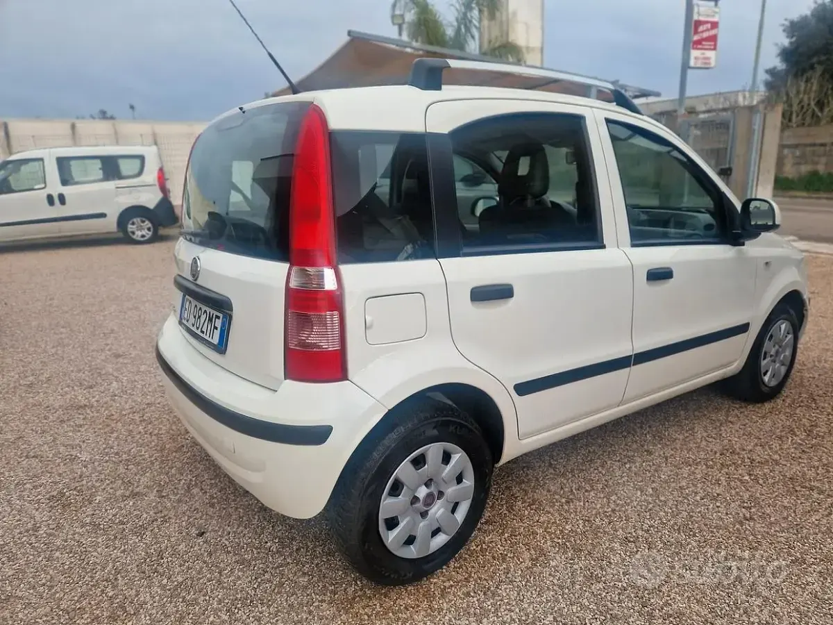 Usata Fiat Panda Dynamic 69 CV (50 kW) 2011 Bianco Utilitaria