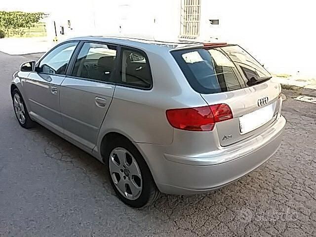 Usata Audi A3 Ambition 140 CV (102 kW) 2006 Grigio Berlina