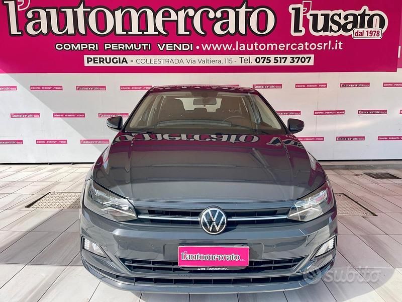 Usata VW Polo Comfortline 95 CV (69 kW) 2021 Grigio Utilitaria
