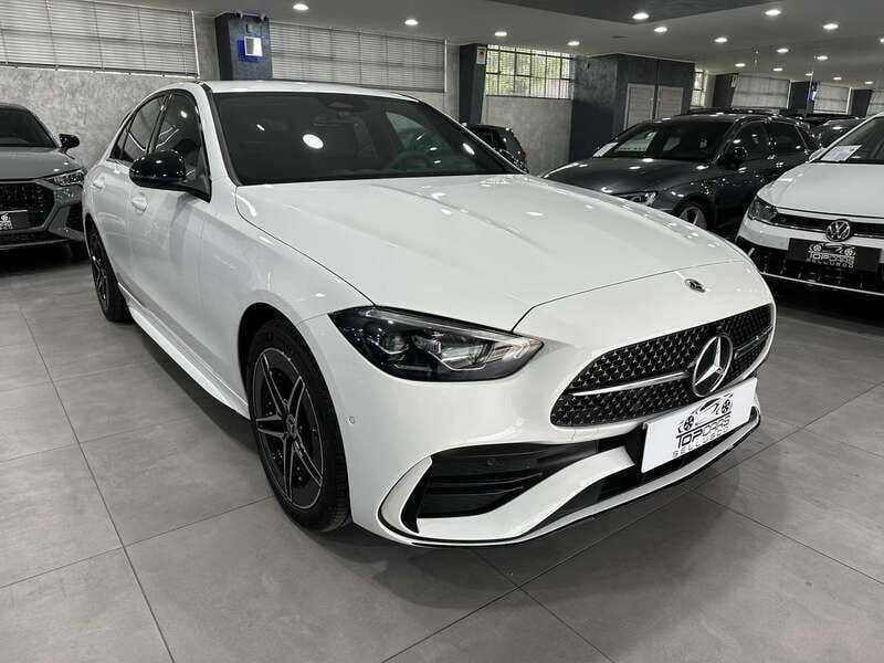 Usata Mercedes C300e Advanced 197 CV (144 kW) 2024 Bianco Berlina