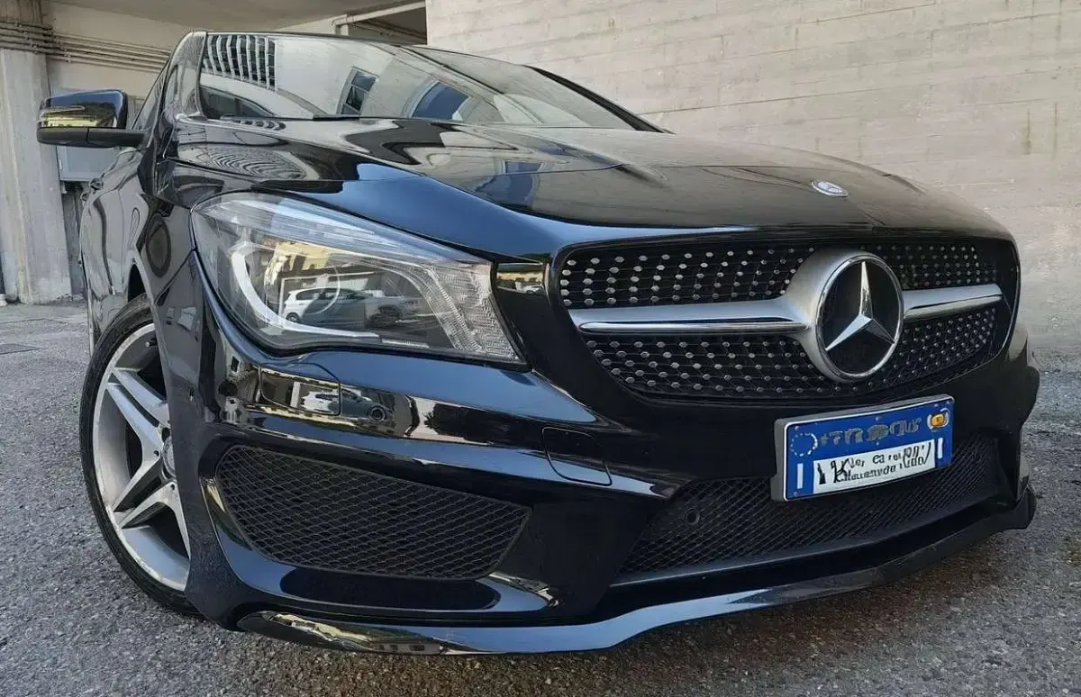 Usata Mercedes CLA220 Premium 177 CV (130 kW) 2014 Nero Coupé
