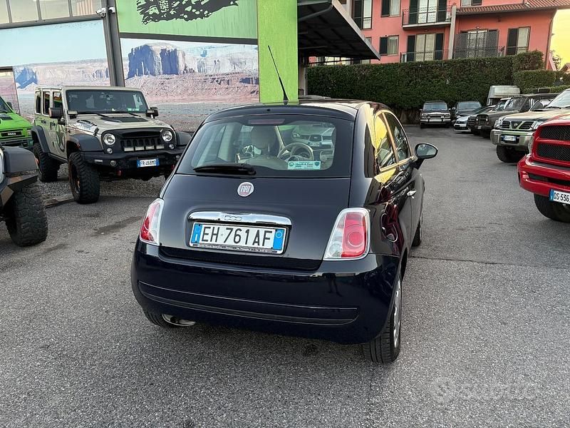 Usata Fiat 500 Pop 69 CV (50 kW) 2011 Blu Berlina