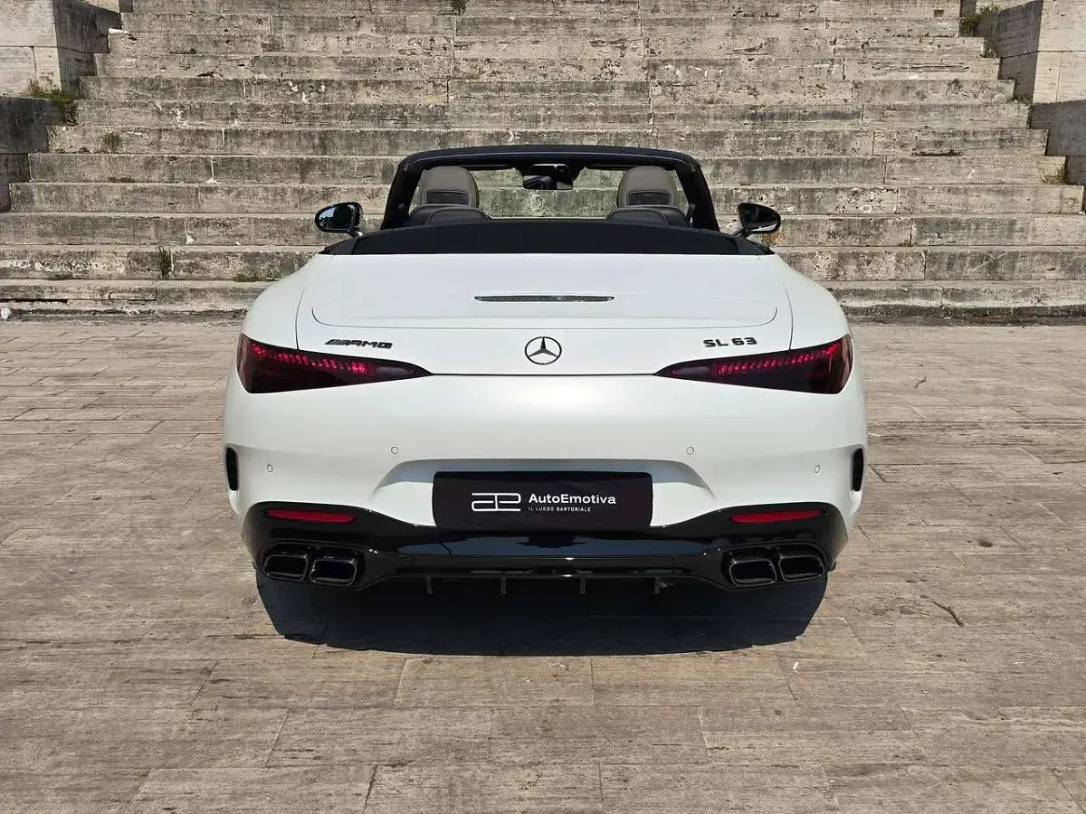Usata Mercedes SL63 AMG Premium Plus 585 CV (430 kW) 2024 Bianco Cabrio