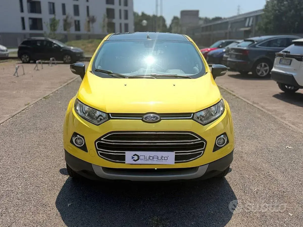 Usata Ford Ecosport Titanium S 95 CV (69 kW) 2017 Giallo SUV