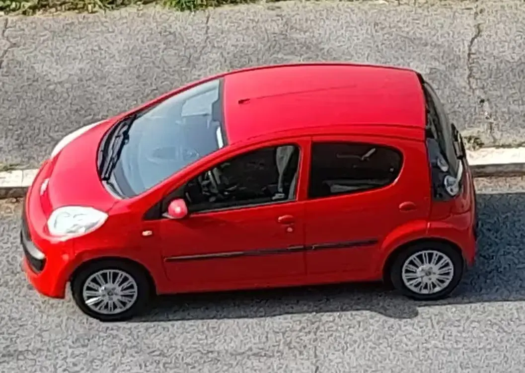 Usata Citroën C1 68 CV (50 kW) 2006 Rosso Utilitaria