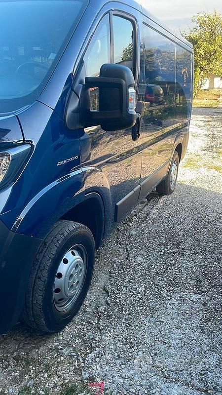 Usata Fiat Ducato 160 CV (117 kW) 2020 Blu Furgone