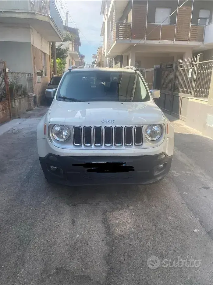 Usata Jeep Renegade 120 CV (88 kW) 2016 Bianco SUV