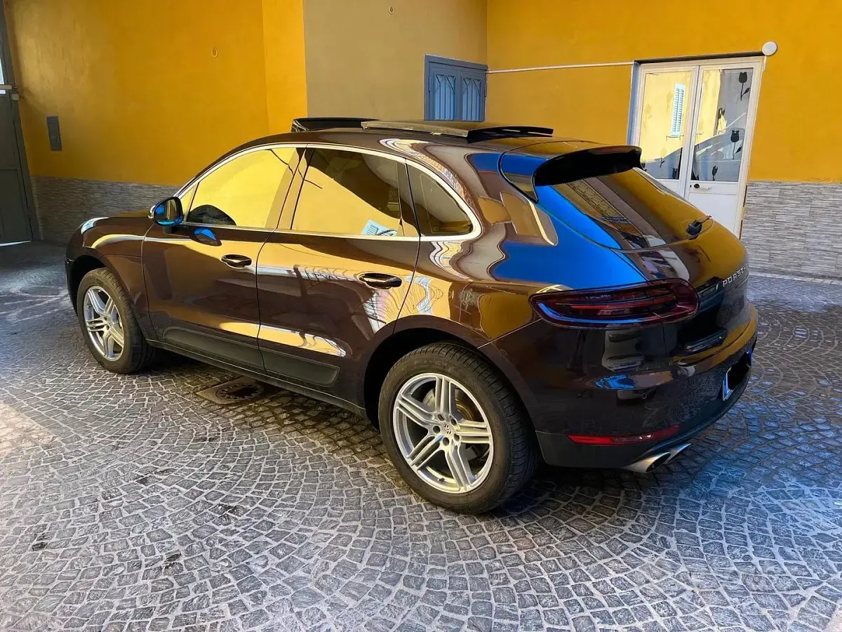 Usata Porsche Macan S 250 CV (183 kW) 2015 Marrone SUV