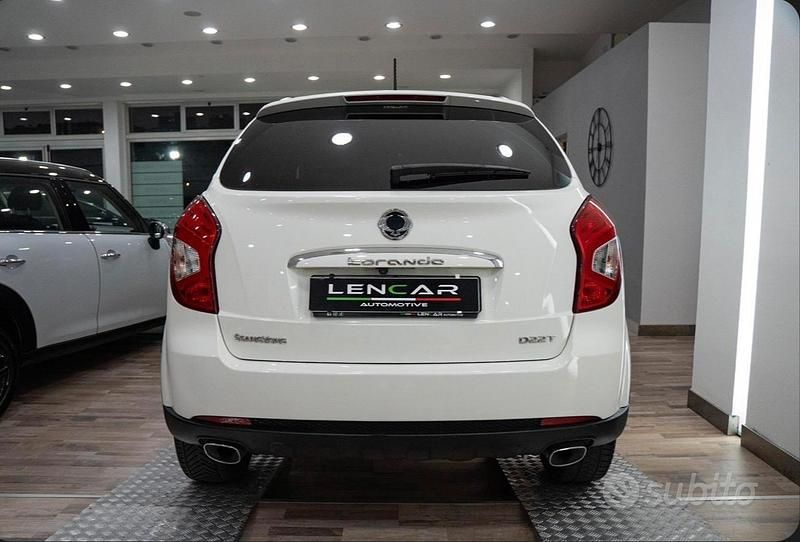 Usata Ssangyong (KGM) Korando Limited 178 CV (130 kW) 2017 Bianco SUV