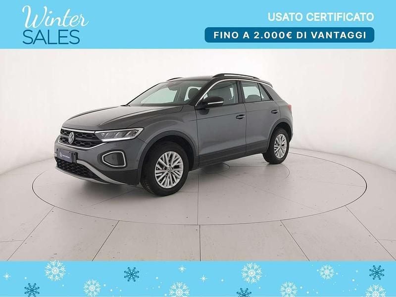 Indium grey metallizzato nero Usata 2025 VW T-Roc Life SUV | 24.900 € (Super prezzo) - Immagine 1/4