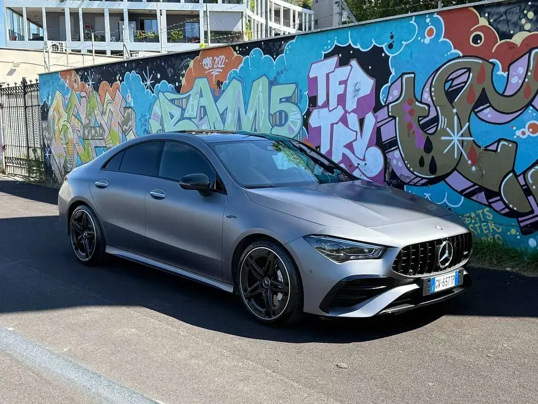 Usata Mercedes CLA35 AMG Advanced Plus 306 CV (225 kW) 2024 Grigio Coupé