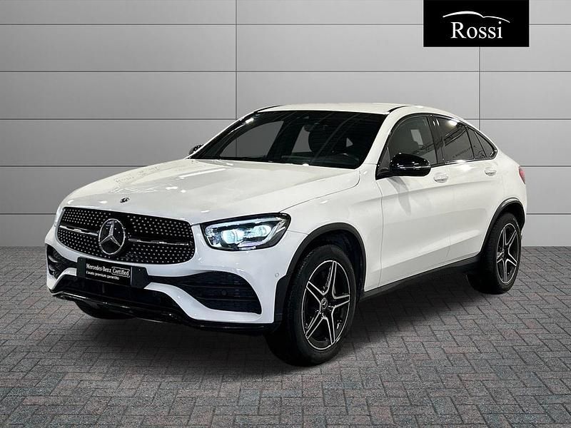 Bianco diamante metallizzato Usata 2019 Mercedes GLC220 Premium Coupé | 43.500 € (Super prezzo) - Immagine 1/4