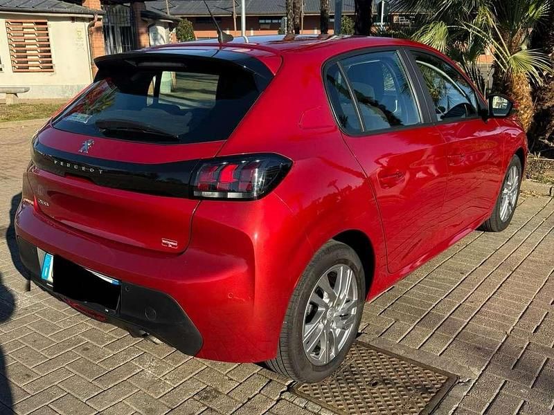 Usata Peugeot 208 Active 75 CV (55 kW) 2020 Rosso Utilitaria