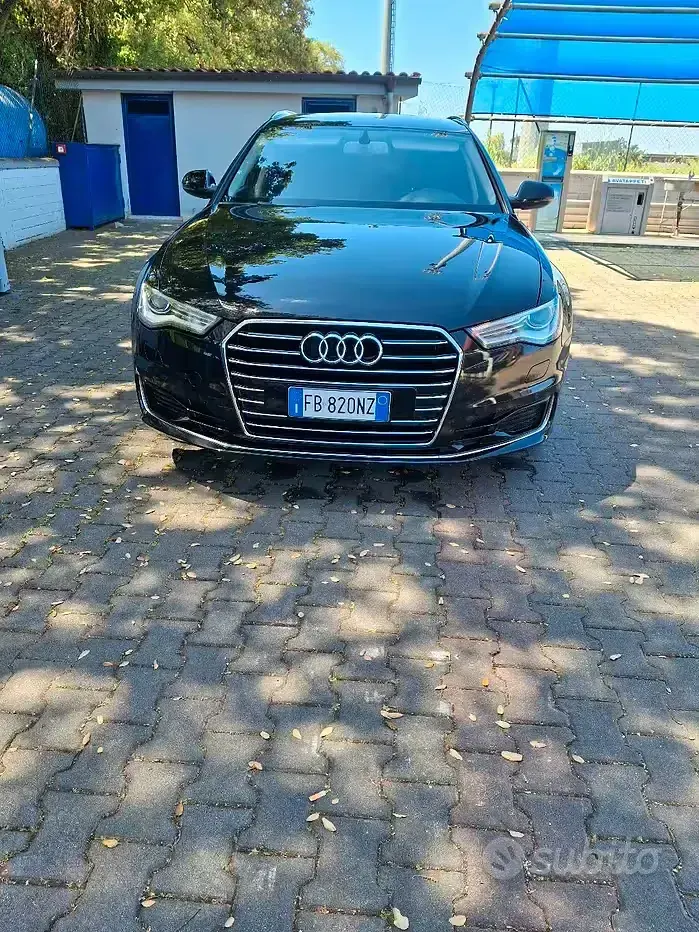 Usata Audi A6 190 CV (139 kW) 2015 Nero Station wagon