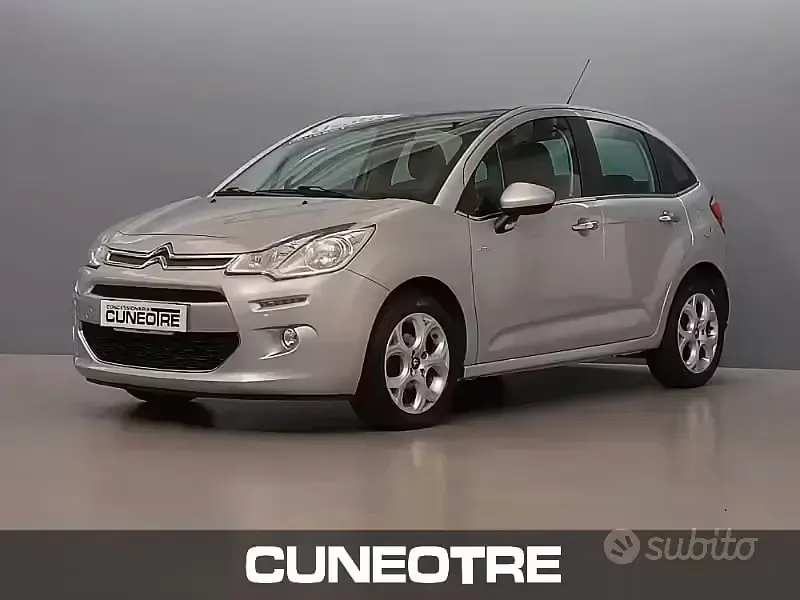 Usata Citroën C3 Exclusive 95 CV (69 kW) 2015 Grigio Berlina
