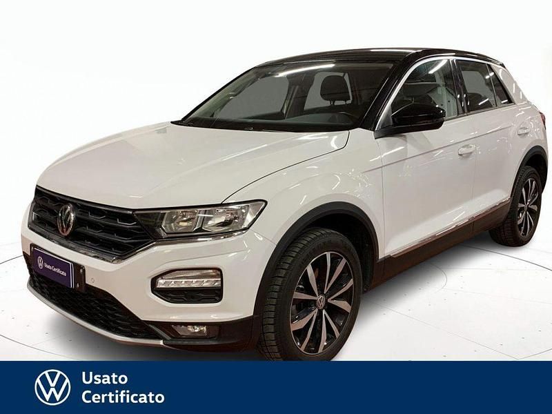 Usata VW T-Roc Style 116 CV (85 kW) 2019 Bianco / pastello SUV
