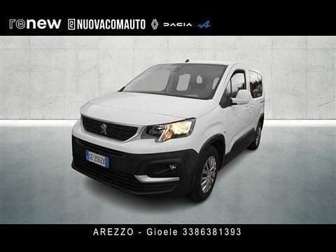 Usata Peugeot Rifter Allure 102 CV (75 kW) 2021 Bianco Monovolume