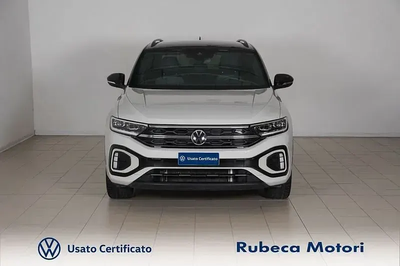 Usata VW T-Roc R-line 110 CV (80 kW) 2022 Bianco SUV