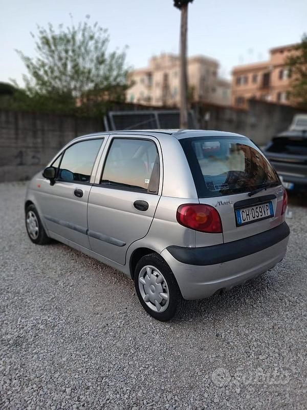 Usata Chevrolet Matiz 63 CV (46 kW) 2003 Grigio Utilitaria