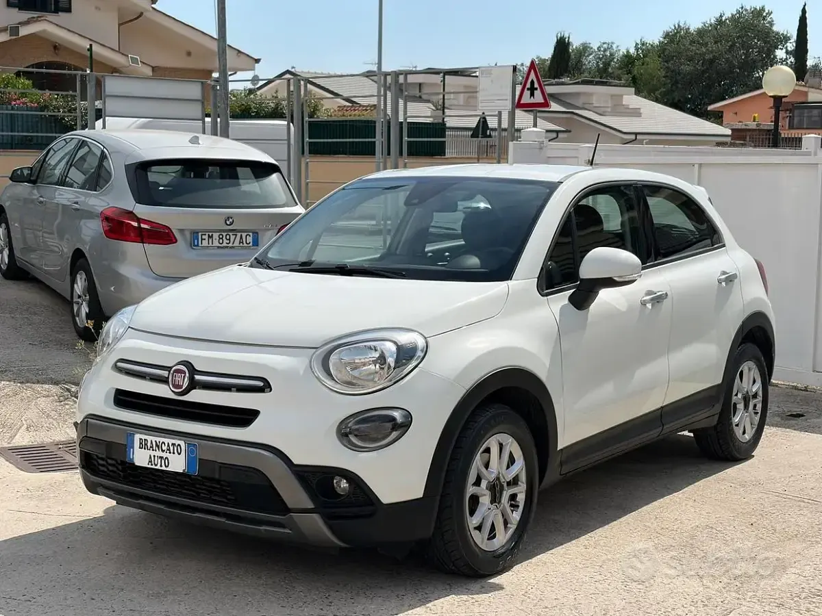 Usata Fiat 500X Cross 95 CV (69 kW) 2018 Bianco SUV