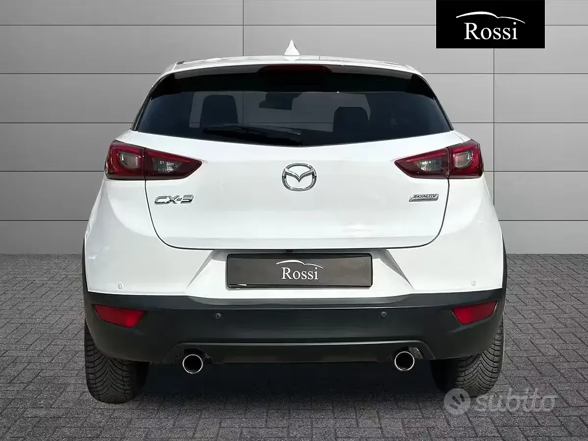 Usata Mazda CX-3 Exceed 105 CV (77 kW) 2017 Bianco SUV